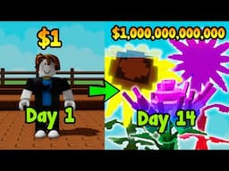 Went From Poor Noob To Master In Grow A Garden! Made Trillion With No Robux!