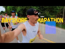 BAYSHORE MARATHON 2025 - Pacing NOT Racing...
