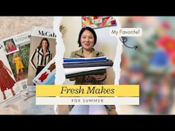 Summer Haul! 🌞 Fabrics, Patterns & Yarn for My Upcoming Makes