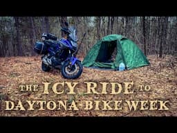 The Icy Ride to Daytona Bike Week 2025