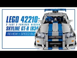 LEGO 42210: 2 Fast 2 Furious Nissan Skyline GT-R (R34) - IN-DEPTH REVIEW