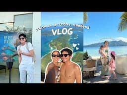 Palawan Vlog: How we celebrated GP's 50th + we found the best beach villa!