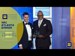 Bishop OC Allen Receives the Leon Allen & Winston Johnson Community Award - 2025 HRC Atlanta Dinner