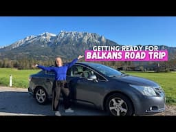 Getting Ready for a BIG Balkans Road Trip! What are we taking?