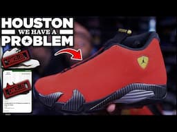 HOUSTON!! WE HAVE PROBLEM! FLX WHY FERRARI 14 MADNESS? MAJOR JORDAN SNEAKER RELEASE M.I.A.