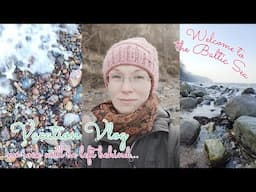 Vacation Vlog | beader out in the wild, rock and fossil hunting, a trip to the Baltic Sea