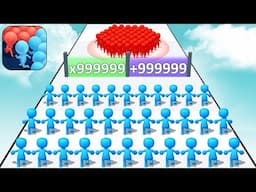 Satisfying Mobile Game Count Masters Top Free Gameplay Walkthrough All Levels Big Update Max Speed