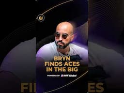 Bryn finds Aces in the big #tritonpoker #poker #shorts