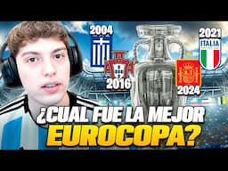 ¿CUAL FUE LA MEJOR EUROCOPA DEL SIGLO? ¿GRECIA 2004, PORTUGAL 2016 O ESPAÑA 2024?