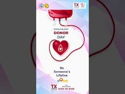 World Blood Donor Day 2025 |  Be the Reason Someone Breathes Again