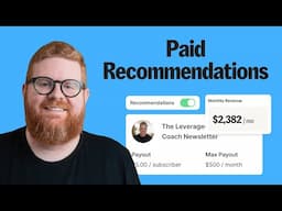 Make money recommending other creators | Kit Paid Recommendations tutorial