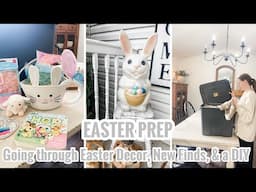 🐰 EASTER 2025 | Decluttering Easter Decor, Vintage Easter DIY, Prepping To Decorate