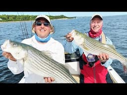 Top Water Striper fishing - action packed!