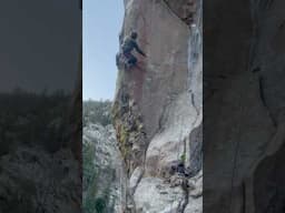 Working out the cryptic moves on “verve” #climbing #boulderingonarope
