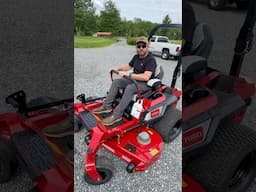 What DO YOU NOTICE Different about this Zero Turn?  #mower #technology