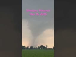 A Strong #Tornado near Sikeston, MO, Part of the May 16, 2025 Outbreak