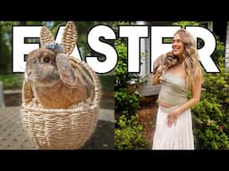 Easter with my Pet Bunny!