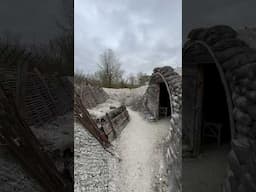 Exploring  WWI Trenches in France