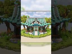 Fantasy Water Shrine #minecraft #minecraftbuilding #minecraftbuilds