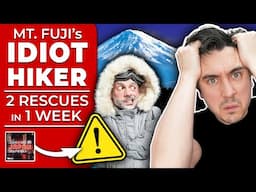 Foolish Hiker Rescued from Mount Fuji Twice in One Week | @AbroadinJapan #166