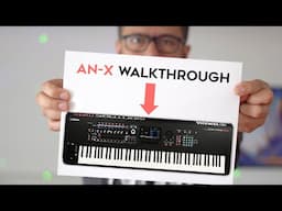 Yamaha Montage M AN-X virtual analog engine walkthrough