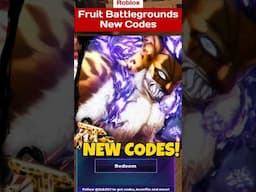New Fruit Battlegrounds Codes - Roblox New Codes for Fruit Battlegrounds 2025