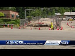Massive sinkhole, flash floods overwhelm South Strabane Township; Disaster declaration issued