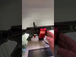 Stopbox Rifle Chamber Lock #tacticallife #tactics #tacticaloperations #tacticalshooter