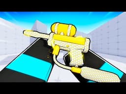 Unlocking the DIAMOND PAINTBALL GUN is satisfying.. (Roblox Rivals)