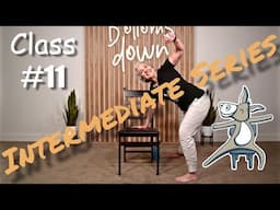 Chair Yoga - Intermediate - 58 Minutes Some Seated, More Standing