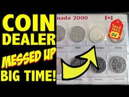 How did they MISS THIS?! Coin Dealer MESS-UP Snags me a Super Deal at the COIN SHOW!