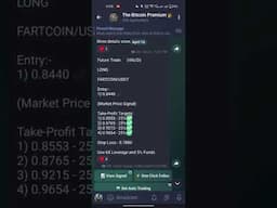 Full TPs ✅ from Futures trade signal #cryptosignals #futurestradingsignals #shorts