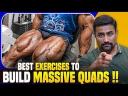 11 Best Exercises to Build Massive Quads !!