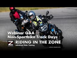 Non-Sportbike Training Day FAQ