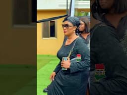 Fmr MASLOG Boss Hon. Afia Akoto & 590Mobile Bibi Bright, Pay Last Respect to Roselyn Ngissah's Mum