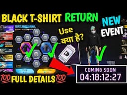 BLACK T-SHIRT RETURN EVENT | TURTLENECK RING EVENT TOTAL DIAMOND NEW EVENT| PREMIUM RING VOUCHER USE