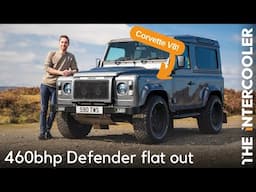How scary is this old Land Rover with a Corvette V8?
