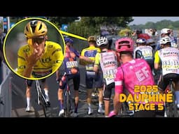 Evenepoel CRASHES Before 1st Mountain Stages