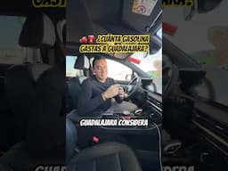 🚗⛽️ ¿Cuánta GASOLINA usas para llegar a Guadalajara?