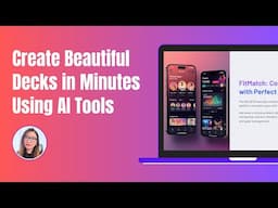How to Create Beautiful Presentation Decks in Minutes with AI Tools