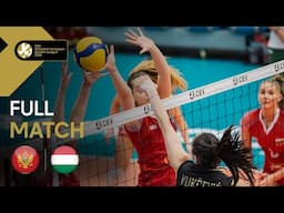 Full Match | Montenegro vs. Hungary - CEV Volleyball European Golden League 2025 | Women