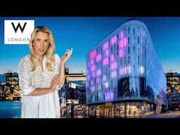 Staying At THE WEIRDEST HOTEL In London! W Hotel