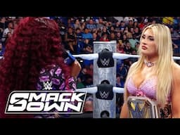 Naomi Clashes with Tiffany Stratton, Nia Jax | WWE SmackDown Highlights 6/13/25 | WWE on USA