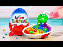 Rainbow Egg Mini DIY 🍪🌈 | Colorful Egg Hacks You’ll Love! Tiny Cakes