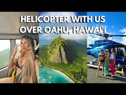 Helicopter With Me Over Oahu, Hawai'i