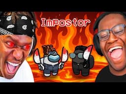 KSI & DEJI IMPOSTER GAMES IN SIDEMEN AMONG US