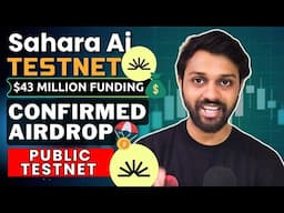Sahara Ai Testnet - Confirmed Airdrop 🪂 | Public Testnet Live 💰 | Free to Join