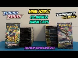 CUZ MADNESS BRACKET 2025 - FINAL 4 - 2) Crown Zenith vs 14) Champions Path 48 PACK BATTLE + GIVEAWAY