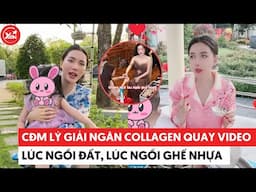 Đã lý giải được vì sao Ngân Collagen nhà cao cửa rộng nhưng quay video thì ngồi đất