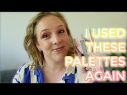 PALETTES REVISITED APRIL 2025 // Going back to 5 older eyeshadow palettes I love incl. looks